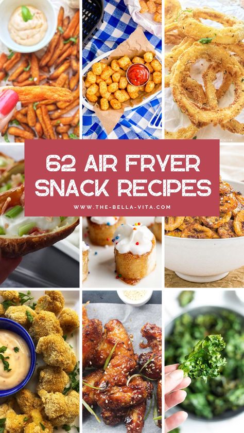 Air Fryer Snack Recipes, Crispy Sweet Potato Chips, Air Fryer Snacks, Homemade Egg Rolls, Air Fryer Recipes Snacks, Crispy Sweet Potato, Best Air Fryers, Air Fried Chicken, Air Fryer Recipes Chicken