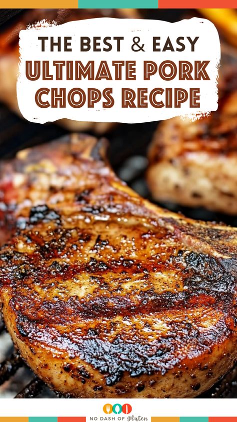 Pork Chop Recipes For The Grill, Grilled Boneless Pork Chop Recipes Marinade, How To Fix Pork Chops, Pork Loin Chop Marinade, Gf Pork Chop Recipes, Grill Pork Chop Recipes, Best Grilled Pork Chops Ever, Pork Chop On The Grill, Marinades For Pork Chops