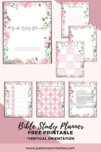 Bible Planner Printables, Faith Planner Free Printable, Bible Study Notebook Printables, Christian Planner Printables, Digital Bible Study Template, Bible Study Template Free, Faith Planner Ideas, Bible Printables Free, Bible Scrapbooking Ideas