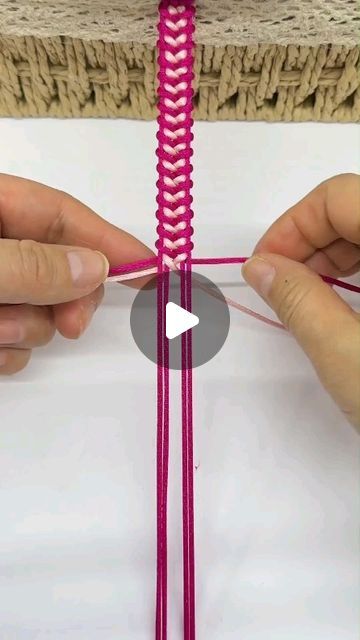 Heart Bracelet Tutorial, Handmade Bracelets Tutorial, Handmade Tutorial, Friendship Bracelets Easy, Diy Bracelets Patterns, Friendship Bracelets Diy, March 19, Bracelet Tutorial, Macrame Bracelets