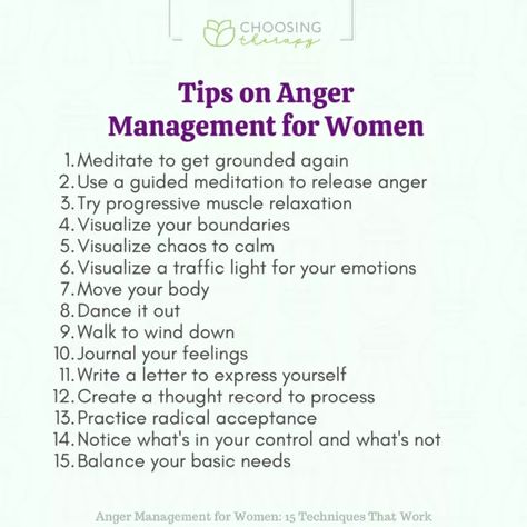 Cbt For Anger Management, How To Channel Anger, Techniques For Anger Management, How To Handle Anger Issues, Tips For Anger Management, Affirmation For Anger, Healing From Anger, Anger Management Activities For Women, Crystals For Anger Management