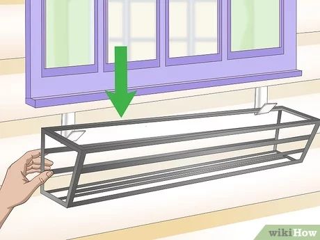 Wire Window Boxes, Faux Plant Window Boxes, Window Box Installation, How To Hang Window Boxes, No Drill Window Boxes, Houses With Window Boxes, Window Boxes On Vinyl Siding, Iron Window Boxes, Diy Window Boxes