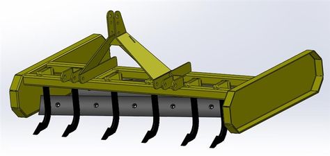 EA Land leveler for driveway, comments please-eta-land-leveler-ws-2-a 3 Point Attachments, Skid Loader, Mini Tractor, Draining Board, Deer Camp, Tractor Attachments, Yard Tools, Machining Projects, Farm Ideas