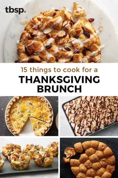 This year, we're giving Thanksgiving brunch a shot. That way, you can get to that conflicting Thanksgiving dinner you couldn't make otherwise! Here are our ideal dishes for a brunch you'll be seriously thankful for. Thanksgiving Brunch Menu, Thanksgiving Breakfast Brunch, Thanksgiving Brunch Ideas, Thanksgiving Brunch Recipes, Brunch Parties, Thanksgiving Brunch, Thanksgiving Breakfast, Pumpkin French Toast, Fall Brunch