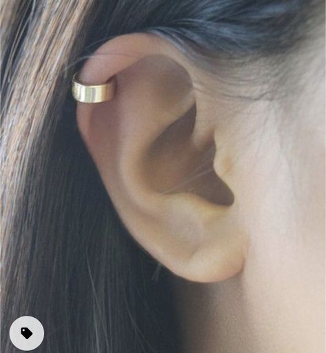 Love the thick look Simple Ear Cuff, Cuff Earring, Helix Earrings, Gold Cuffs, Helix Piercing, Cartilage Piercing, Ear Cuffs, Cartilage Earrings, Simple Earrings