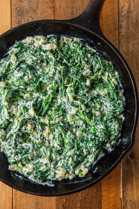 Creamed Spinach Turns It From Popeye To Oh My!Delish Creamed Spinach Recipe Easy, Easy Spinach Recipes, Fresh Spinach Recipes, Cream Spinach, Creamed Spinach Recipe, Spinach Recipe, Fresh Spinach, Creamed Spinach, Spinach Recipes