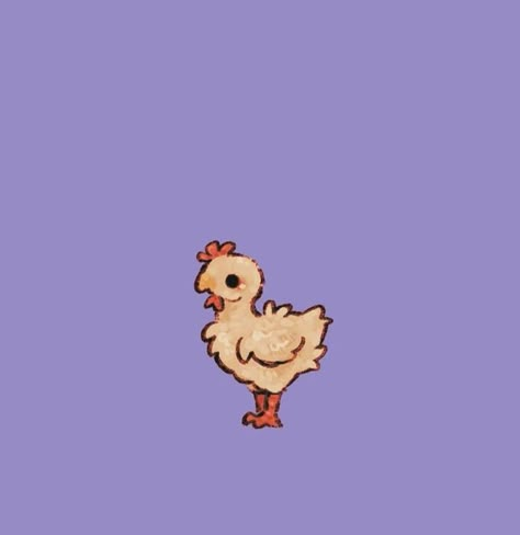 Chicken Animal Aesthetic, Chicken Doodles Cute, How To Draw Chicken, Baby Chicken Drawing, Chicken Drawing Simple, Cute Baby Animals Drawings, Chicken Pfp, Chicken Doodles, Cute Chicken Drawing