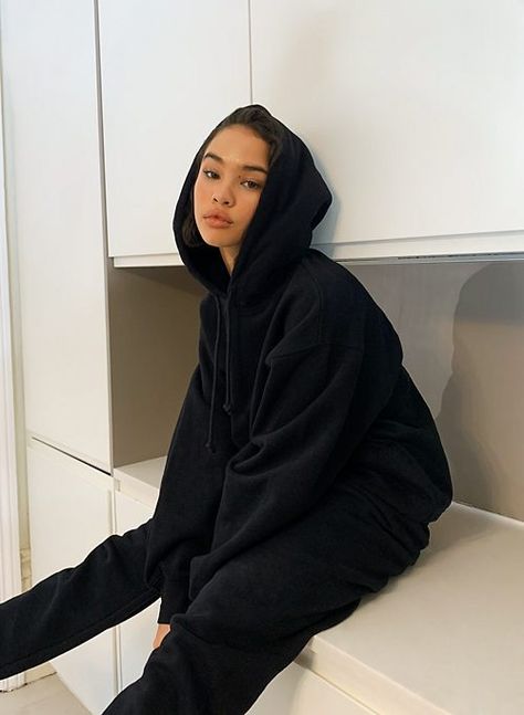 Boyfriend Hoodie, Hoodie Cozy, Oversized Pullover, Comfy Hoodies, Workout Hoodie, Boyfriend Fit, Sweater Blouse, Comfy Outfits, Look Cool