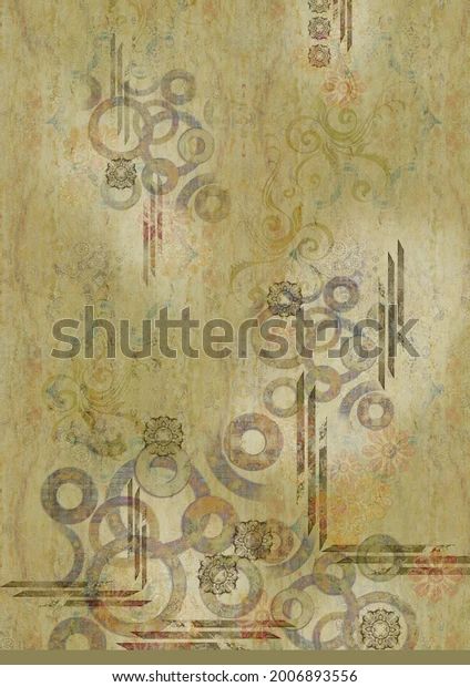 Indian Kurti Digital Background Flower Front Stock Illustration 2006893556 | Shutterstock Digital Kurti, Indian Textile Design, Printed Kurti Designs, Kurti Pattern, Kalamkari Designs, Indian Kurti, Background Flower, Kurti Patterns, Flower Art Drawing