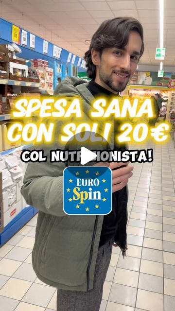 Dr.Andrea.Filipponi on Instagram: "🛒Spesa sana con 20 euro all’Eurospin! Tu cosa compri all’eurospin? Scrivilo nei commenti 👇🏻  📥 Scrivimi “INFO” per conoscere i miei percorsi nutrizionali!  #spesa #dieta #spesasana #alimentazionesana #alimentazione #nutrizione #dimagrire #nutrizionistaandreafilipponi #nutrizionistariccione #nutrizionistarimini #nutrizionistasportivo #nutrizionista #fitness #benessere" 20 Euro, Food And Drink, Drinks, On Instagram, Instagram