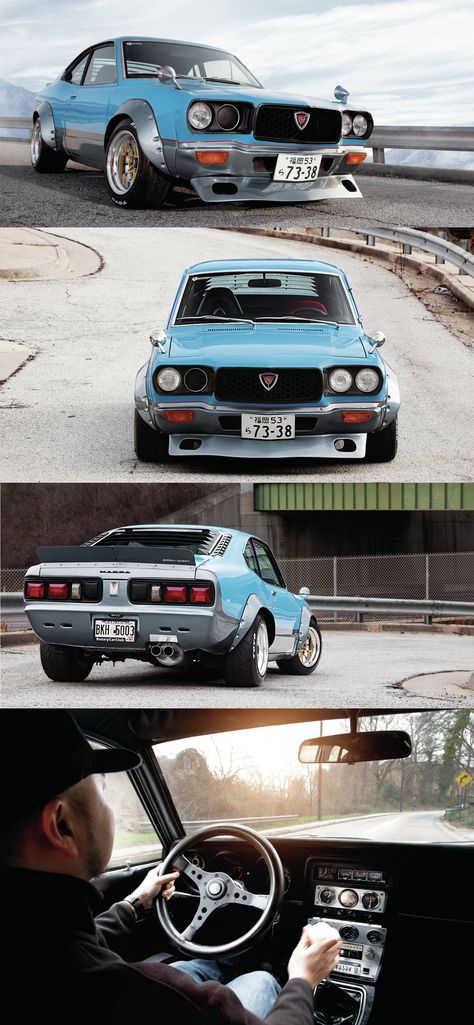 Rx3 Mazda, Mazda Rx3, Jdm Legends, Auto Retro, Car Inspiration, Weird Cars, Rx 7, Mazda Rx7, Japan Cars