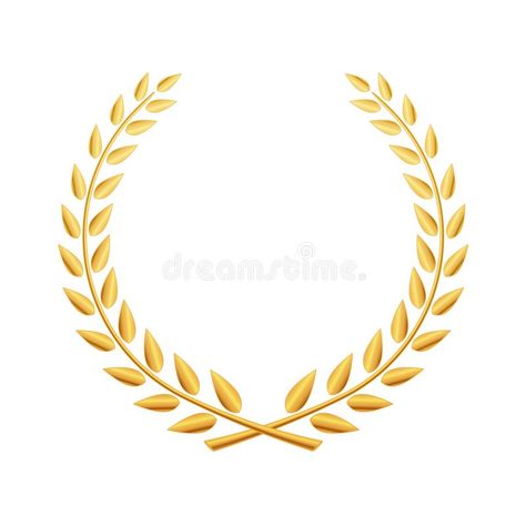 Rose Flower Hd, Gold Laurel Wreath, Flower Hd, Preschool Craft Activities, Golden Wreath, Clean Logo, Preschool Craft, Photo Art Frame, Laurel Wreath