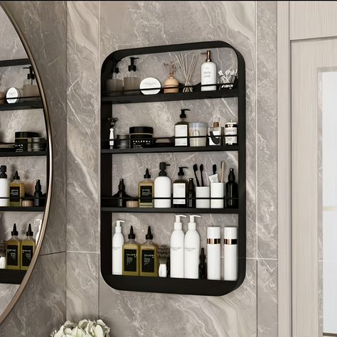 Faster shipping. Better service Bathroom Organization Shelves, Wall Mounted Bathroom Storage, Bathroom Storage Shelves, Bathroom Storage Racks, Toilet Wall, Mounted Shelves, Bathroom Rack, Bathroom Storage Cabinet, Wall Racks