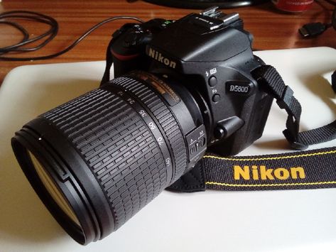 Nikon D5600 + 18-140mm lens - and it's mine...all mine :-) Nikon D5600, Binoculars, Nikon, Quick Saves