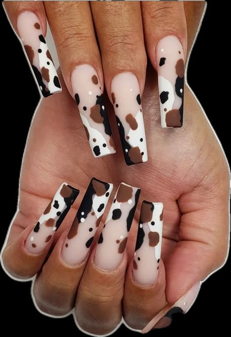 Rodeo Nails, Cow Nails, Colored Acrylic Nails, Acrylic Nails Coffin Pink, Unique Acrylic Nails, Bling Acrylic Nails, Get Nails, Square Acrylic Nails, Luxury Nails