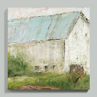 Barn Wall Art, Farm Paintings, Barn Painting, Barn Art, Ballard Designs, Abstract Art Painting, Painting Inspiration, House Decor, Landscape Art