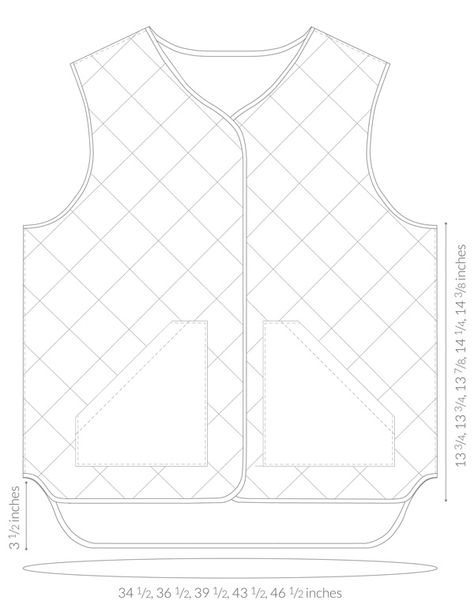 Quilted Wool Vest | Purl Soho Diy Vest Pattern, Vest Pattern Sewing, Quilted Coat Pattern, Diy Vest, Quilted Jacket Pattern, Vest Quilted, Vest Pattern Free, Vest Sewing Pattern, Quilted Clothing