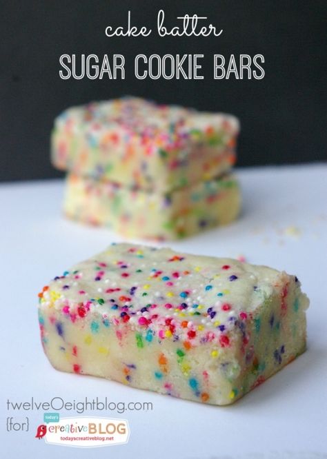 Cake Batter Bars, Recipes Using Cake Mix, Cookie Bars Easy, Easy To Make Cookies, Sugar Cookie Cakes, Sugar Cookie Mix, Sugar Cookie Bars, Cookie Bar, Cake Cookie