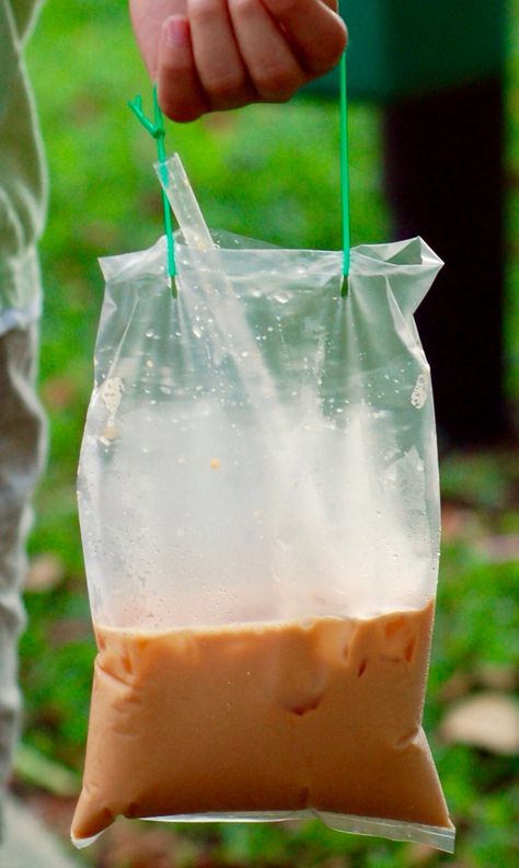 Iced teh tarik - takeaway! Iced Milk Tea, Iced Milk, Teh Tarik, What's In My Bag, Ice Milk, In My Bag, Transparent Bag, Cheap Eats, My Bag