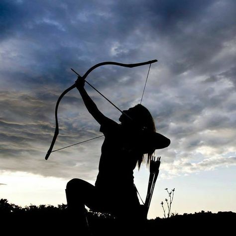 Bow And Arrow, The Sky, A Man, The Sun, Sun