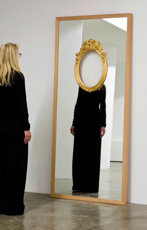 Mirror installation / Ron Gilad Ron Gilad, Mirror Installation, Body Black, Art Installation, Sculpture Installation, Mirror Art, A Mirror, Land Art, Conceptual Art