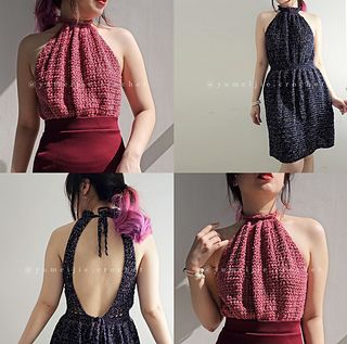 Ravelry: Designs by Ruanjie Yumeijie Iconic Red Carpet Looks, Wearable Accessories, Crochet Shirts, Crochet Apparel, Crocheted Clothes, Crochet Outfits, Car Trip, Kawaii Diy, Money Makers