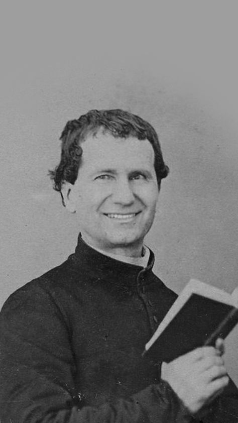 Don Bosco smiling Catholic Core, St John Bosco, Don Bosco, Inspiring People, Catholic Art, Inspirational People, Photo 1, Historical Figures, Paintings