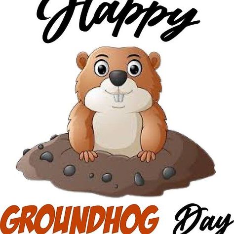 Groundhog Day Gif, Ground Hog, Happy Groundhog Day, Day Stickers, Weird Holidays, Ocean Wallpaper, Groundhog Day, Christmas Clipart, Tapestry Throw