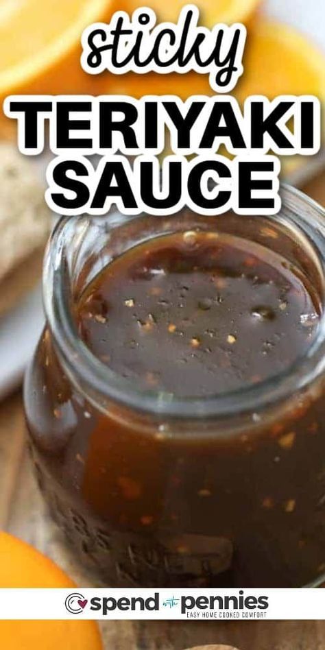 Homemade Teriyaki sauce is incredibly versatile. It can enhance the flavor of chicken, beef, wings, and more. Use it as a marinade, a drizzle, or a dipping sauce to make your dishes extra delicious. Use in stir-fries, as a dip for spring rolls, or as a marinade for veggies! The options are endless, and the taste is amazing! #teriyakisauce #homemade #teriyaki #asian #spendwithpennies Easy Teriyaki Sauce, Easy Teriyaki Sauce Recipe, Teriyaki Pork, Teriyaki Sauce Recipe, Homemade Teriyaki Sauce, Vegan Sauces, Teriyaki Sauce, Teriyaki Chicken, Stir Fries