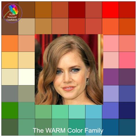 You have Warm tonal coloring and will always look your best wearing shades with a yellow or golden undertone Warm Skin Tone Colors, Warm Spring Palette, Warm Spring Color Palette, Autumn Color Palette Fashion, Warm Makeup, Spring Skin, Colour Analysis, Warm Skin Tone, Spring Color Palette