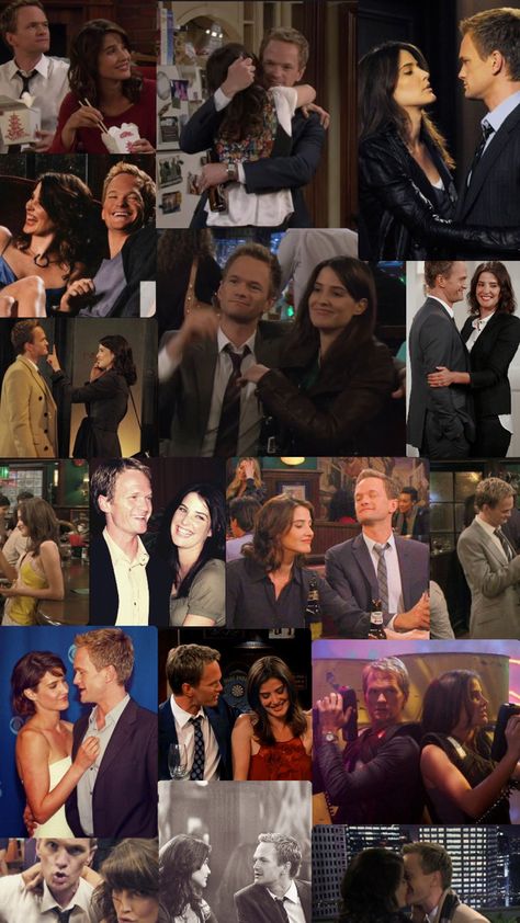 Barney And Robin Aesthetic, Barney Stinson Wallpapers, Barney E Robin, Barney Robin, Robin Wallpaper, Barney And Robin, Fictional Couples, Robin Scherbatsky, How Met Your Mother