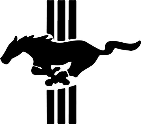 Mustang Emblem, Ford Mustang Logo, Mustang Logo, Router Projects, Mustang Horse, Silhouette Images, Man Stuff, Mustang Cars, Svg For Cricut