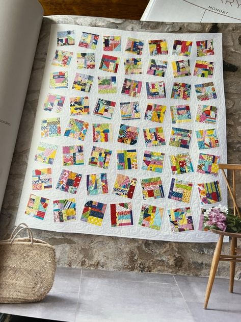 Crumb Block Quilt, Crumb Quilt Blocks Patterns, Crumb Quilting Ideas, Crumb Quilts Ideas, Crumb Quilting, Crumb Quilts, Improv Quilts, Quilt Book, Crumb Quilt