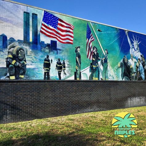 Patriotic Mural, American Flag Mural, Florida Highway Men Paintings, San Francisco Murals, Detroit Murals, Bonita Springs Florida, Thomas Merton, Sea Can, Emotional Scene