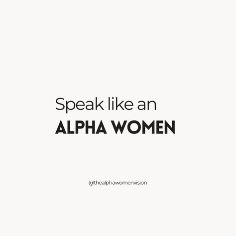 Drop a 💯 if you are an Alpha Women! Follow @thealphawomenvision for empowering content to become the best version of yourself 👑 @thealphawomenvision @thealphawomenvision @thealphawomenvision #assertivewomen #girlbosshustle #femaleentrepreneurs #femalepreneur #entrepreneurlife #entrepreneurwoman #femalebusiness #femalempire #womenempowerment #coachforwomen #entrepreneurher #femaleentrepreneurquotes #highvaluewoman #herbusiness #goaldigger #careerwoman #entrepreneurwomen #powerfulwomen #... Entrepreneur Quotes Women, Girl Power Quotes, High Value Woman, Empowering Girls, Women Empowerment Quotes, Mindset Motivation, Alpha Female, Career Woman, Best Version Of Yourself