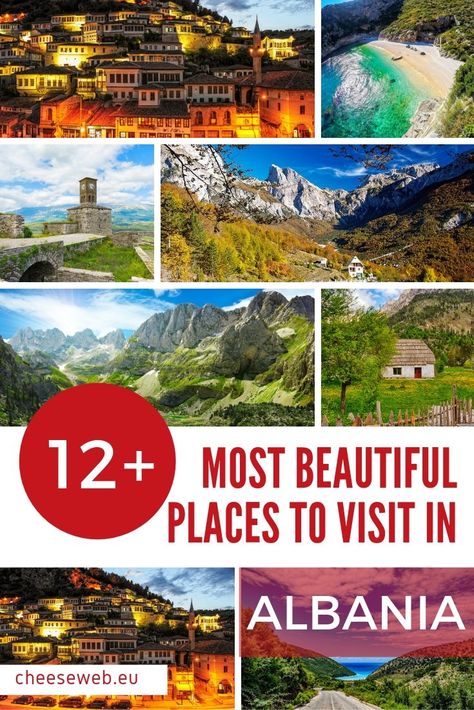 From lively cities to National Parks to the stunning beaches of the Albanian Riviera, we share the best places to visit in Albania and the very best things to do in Albania. #travel #europe #Albania Best Honeymoon Places, Albanian Riviera, Albania Travel, Honeymoon Places, Eastern Europe Travel, Europe Itineraries, Best Honeymoon, Backpacking Europe, European Destinations