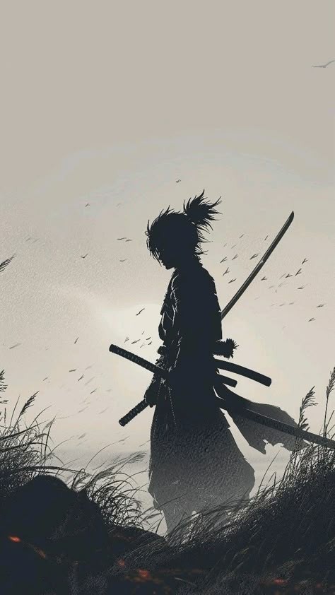 Guerriero Samurai, Ninja Wallpaper, Japanese Art Samurai, Dragon Wallpaper Iphone, Samurai Wallpaper, Anime Picture Hd, Samurai Artwork, Seni Dan Kraf, Wallpaper Disney