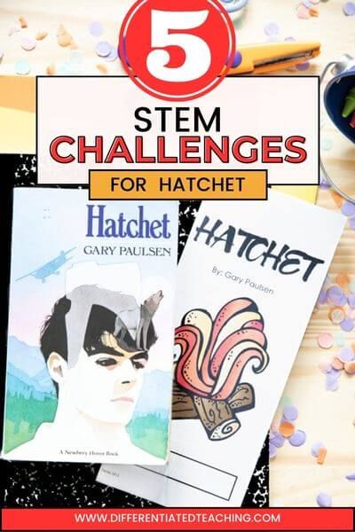 As teachers, we're always searching for creative and effective ways to bring literature to life for our learners. The magic happens when we can mesh the world of fiction with real-world applications, fostering a deeper understanding and making learning more enjoyable for our students. When it comes to Gary Paulsen's classic novel Hatchet, there's a ... Read More about 5 Meaningful STEM Challenges for Gary Paulsen’s Hatchet The post 5 Meaningful STEM Challenges for Gary Paulsen’s ... The Hatchet, Hatchet By Gary Paulsen, Hatchet Stem Activities, Hatchet Novel Study Activities, Hatchet Book Activities, Hatchet Book Project, Hatchet Activities, Hatchet Book, Hatchet Novel Study