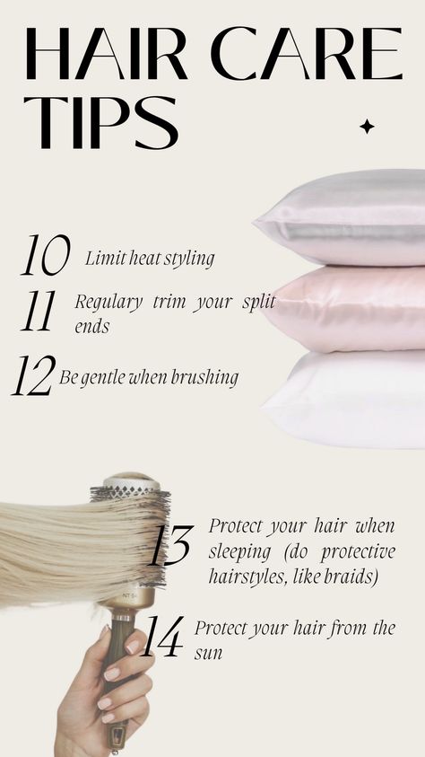 Hair tips that will help you to get your dream hair. More tips in may profile.  #HairCare #HairBrushing #LongHair Silky Hair Mask, Hair Fall Remedy, Soft Silky Hair, Silky Shiny Hair, Hair Content, Silky Smooth Hair, Long Silky Hair, Notes Ideas, Info Graphics