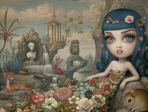 Mark Ryden Art, Mark Ryden, Art Noir, Art Mignon, Lowbrow Art, Arte Inspo, Wow Art, Art Et Illustration, Pop Surrealism