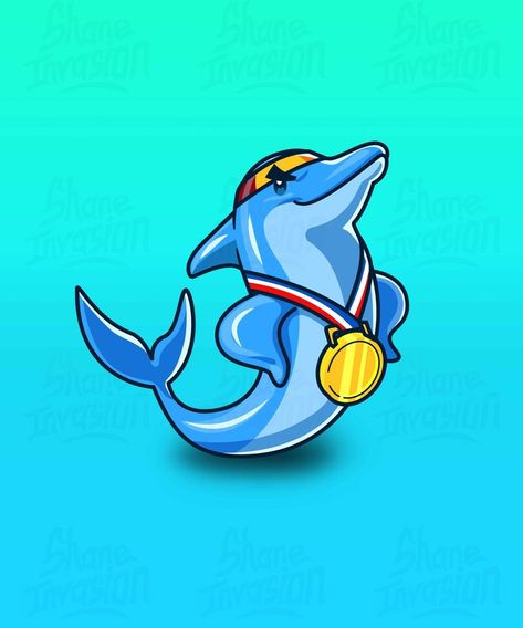 Dash the Dolphin | Athletic Mascot Turtle Mascot, Beach Turtle, Read A Thon, Twitter Icon, Mascot Design, Graphic Design Logo, Dolphins, Sports Team, Creative Professional