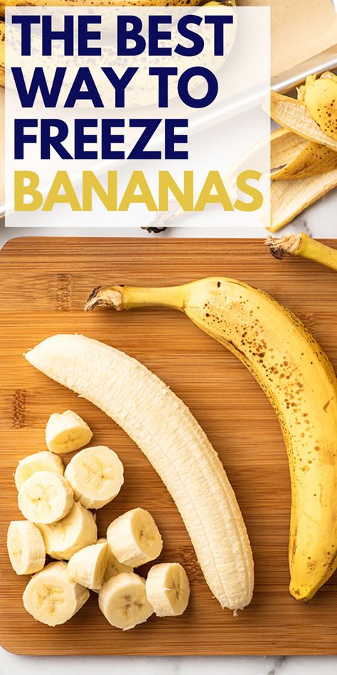 How To Freeze Ripe Bananas, Freeze Bananas How To, Can You Freeze Mashed Bananas, Best Way To Freeze Bananas, Freezing Bananas For Smoothies, How To Freeze Bananas For Smoothies, How To Use Frozen Bananas, Can You Freeze Bananas, Banana Skin Recipes