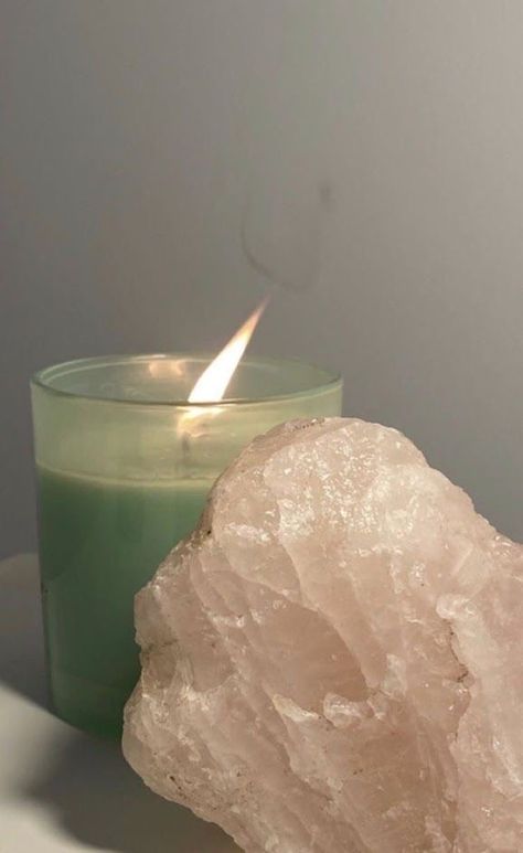 Crystal Room, Crystal Aesthetic, Pretty Rocks, Mia 3, Room Aesthetic, A Rock, Green Aesthetic, Crystals And Gemstones, Room Inspo