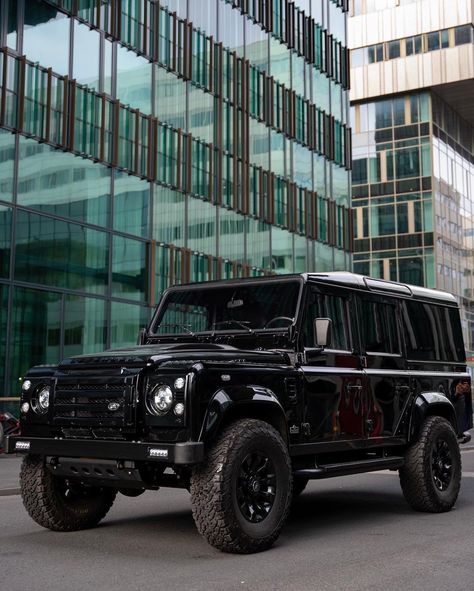 Black Land Rover, The Dark Knight, Future Car, Land Rover Defender, Dark Knight, Car Collection, Range Rover, Land Rover, The Darkest