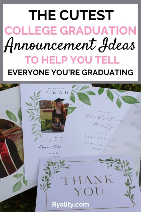 In loooove with the botanical themed college graduation announcement ideas. #5 is my fav I'm def stealing the idea #collegegraduationannouncementexamples College Graduation Announcements Wording, Graduation Announcement Ideas Wording, College Announcement Ideas, College Graduation Announcement Ideas, Graduation Announcement Ideas, Graduation Announcements Wording, College Grad Announcements, College Announcements, Senior Announcements