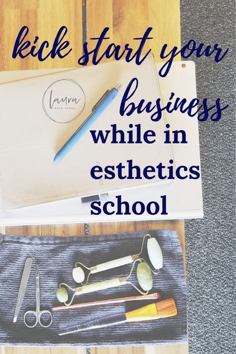 Starting Your Own Esthetics Business, Esthetician Business Plan Template, How To Start A Spa Business, Starting Esthetician Business, Esthetician Supply List, Esthetician School Supplies, Esthiology School, Solo Esthetician Business Plan, Esthetician Business Plan