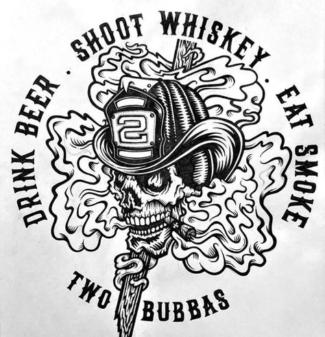 Whiskey Tattoo Ideas, Fire Department Tattoos, Captain Tattoo, Whiskey Tattoo, Firefighter Logo, Fighter Tattoo, Firefighter Custom, Firefighter Tattoo, Fire Fighter Tattoos