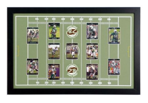 Showcase your sports trading cards in style with our Football Display Board 🏈 Makes for a GREAT GIFT too!! We also have frames for Baseball, Hockey Cards, Bask, Basketball, and Soccer Cards. 🏆 #Football #Basketball #Frame #WallDisplayCase #Baseball #DisplayFrame #Hockey #eBay #BaseballCards #Sports #TradingCards https://ebay.us/V61zfb Football Display, Trading Card Display, Football Displays, Wall Display Case, Soccer Cards, Sports Field, Baseball Trading Cards, Hockey Cards, Sports Trading Cards