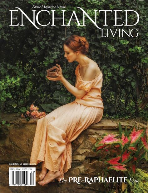 Waterhouse Paintings, Emilie Autumn, Pre Raphaelite Art, John William Waterhouse, The Cloisters, Pre Raphaelite, Living Magazine, Print Magazine, Enchanted Forest