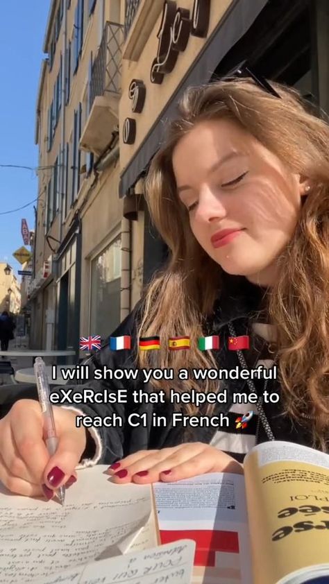 french language Studie Hacks, Language Journal, Studera Motivation, Basic French Words, Learning Languages Tips, Study Tips For Students, Learn Another Language, French Language Lessons, Effective Study Tips